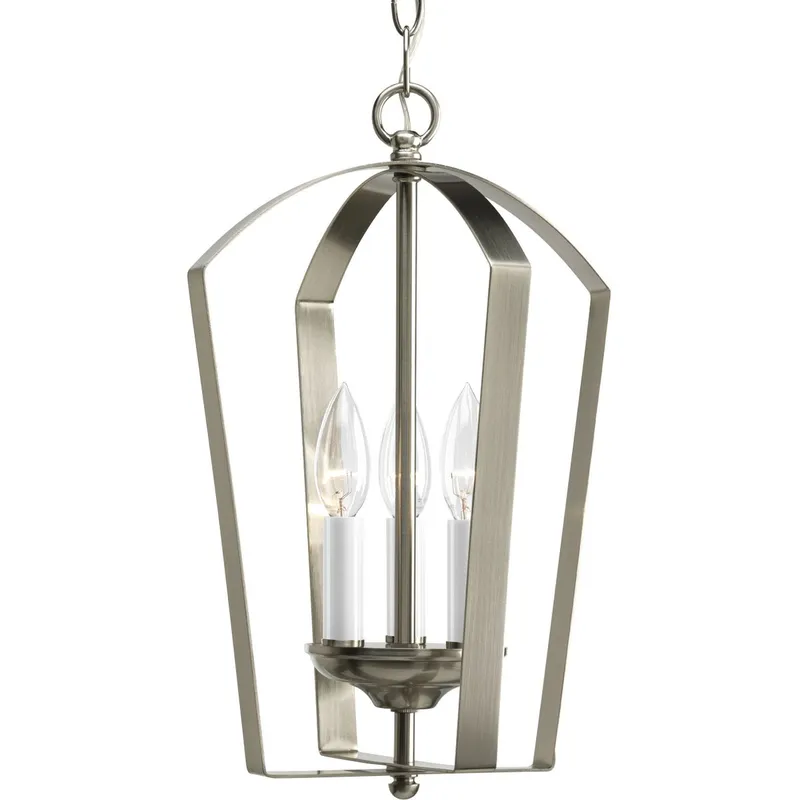 Gather Collection Three-Light Foyer Pendant — Progress Lighting LED Landscape Lights  