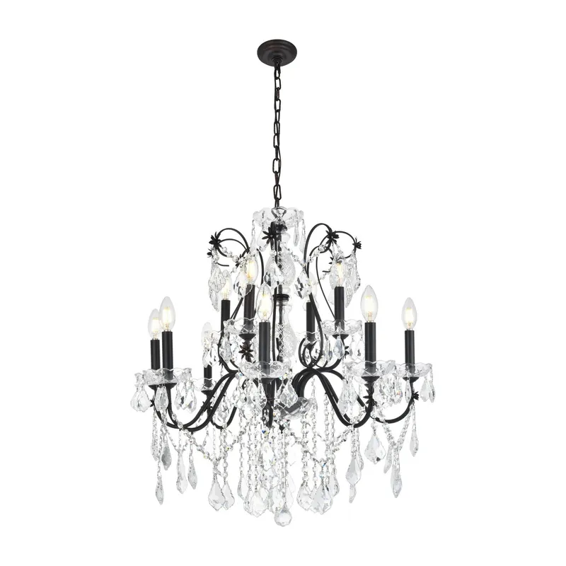 V2015D28DB/RC — Elegant Lighting LED Pendant Lights  