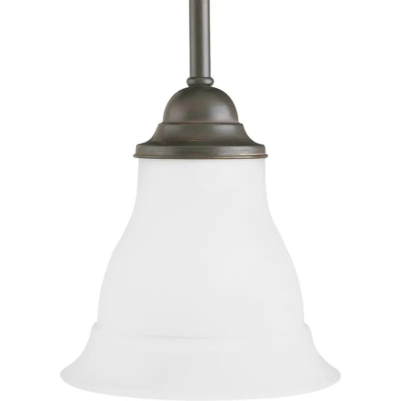Trinity Collection One-Light Etched Glass Mini-Pendant Light — Progress Lighting LED Landscape Lights  