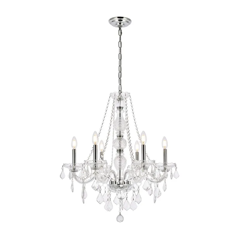 V7856D24C/RC — Elegant Lighting LED Pendant Lights  