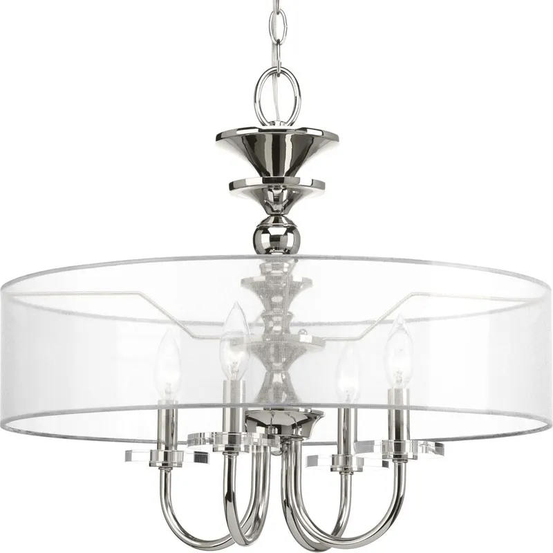 Marche Collection Four-Light Pendant Light — Progress Lighting LED Landscape Lights  