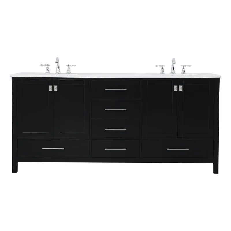 VF18872DBK — Elegant Lighting LED Wall Lights  