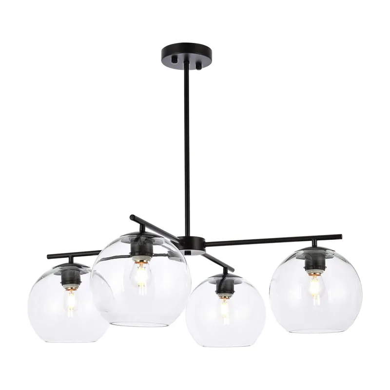 LD2331BK — Elegant Lighting LED Pendant Lights 160.0W 