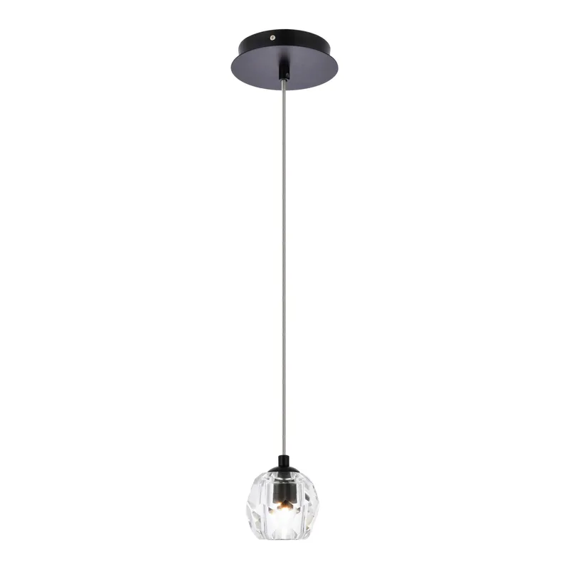 3505D6BK — Elegant Lighting LED Pendant Lights 30.0W 