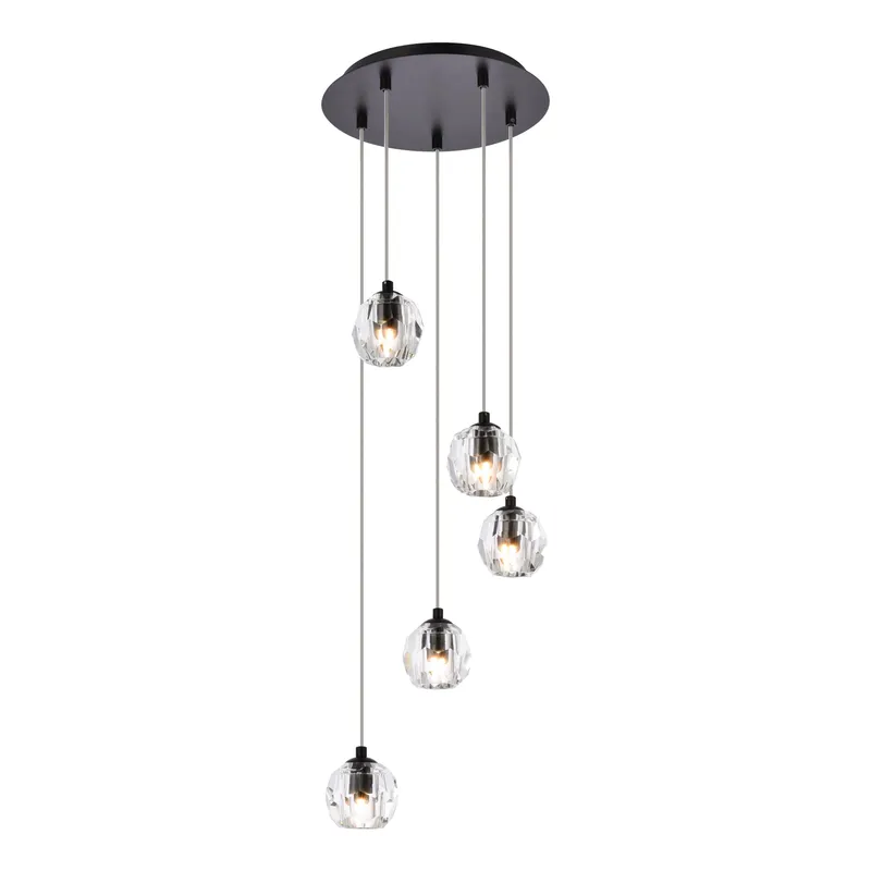 3505G12BK — Elegant Lighting LED Pendant Lights 50.0W 
