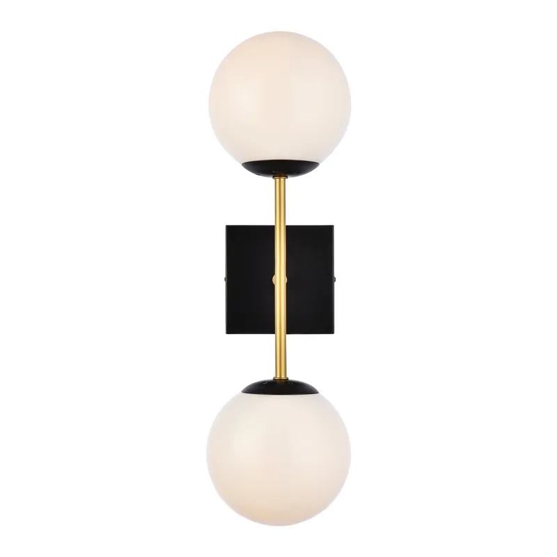 LD2358BKR — Elegant Lighting LED Wall Lights 80.0W 