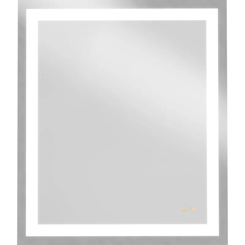 Captarent Collection 36 in. x 42 in. Rectangular Illuminated Integrated LED White Color Selectable Mirror — Progress Lighting LED Wall Lights  