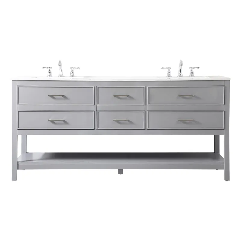 VF19072DGR — Elegant Lighting LED Wall Lights  