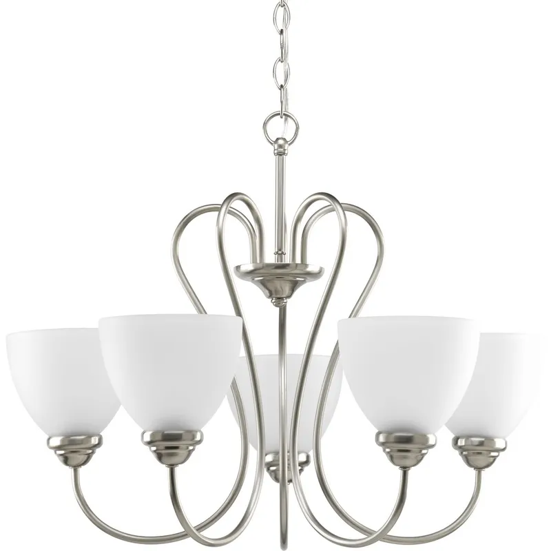 Heart Collection Five-Light Chandelier — Progress Lighting LED Landscape Lights  