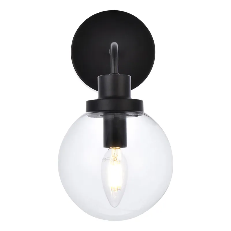 LD7030W8BK — Elegant Lighting LED Wall Lights 40.0W 