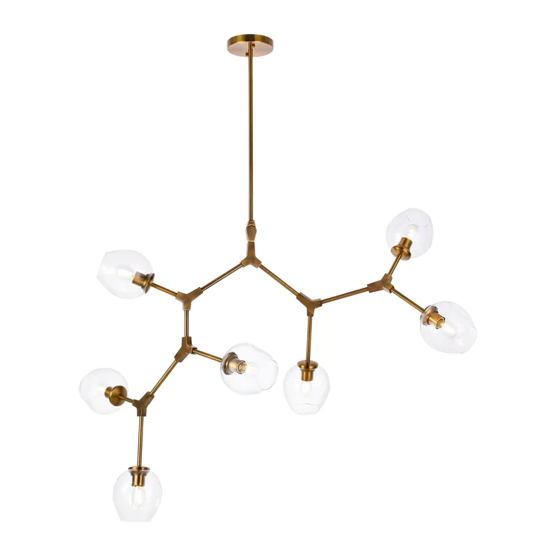 1712G57BR — Elegant Lighting LED Pendant Lights 420.0W 