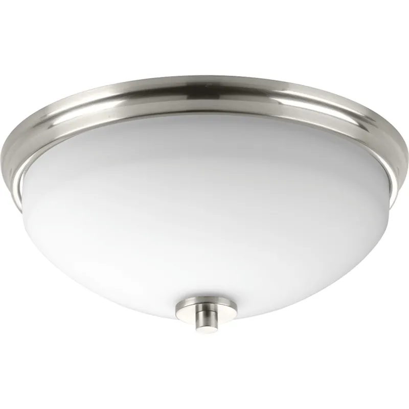 Replay Collection Two-light 14" Flush Mount — Progress Lighting LED Post Top Lights  