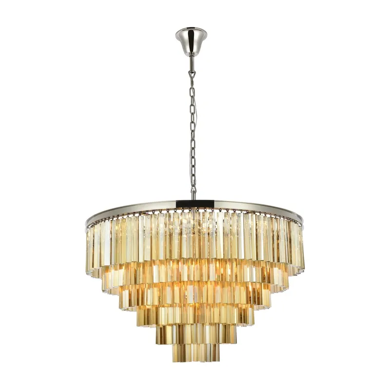 1201D44PN-GT/RC — Elegant Lighting LED Pendant Lights  