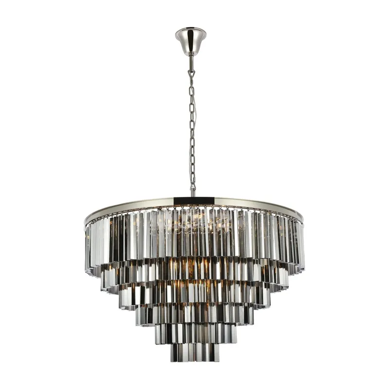 1201D44PN-SS/RC — Elegant Lighting LED Pendant Lights  
