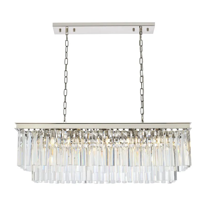 1202D40PN/RC — Elegant Lighting LED Pendant Lights  