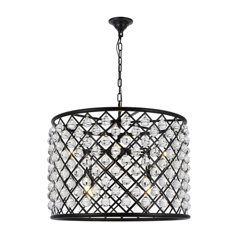 1204D27MB/RC — Elegant Lighting LED Pendant Lights  
