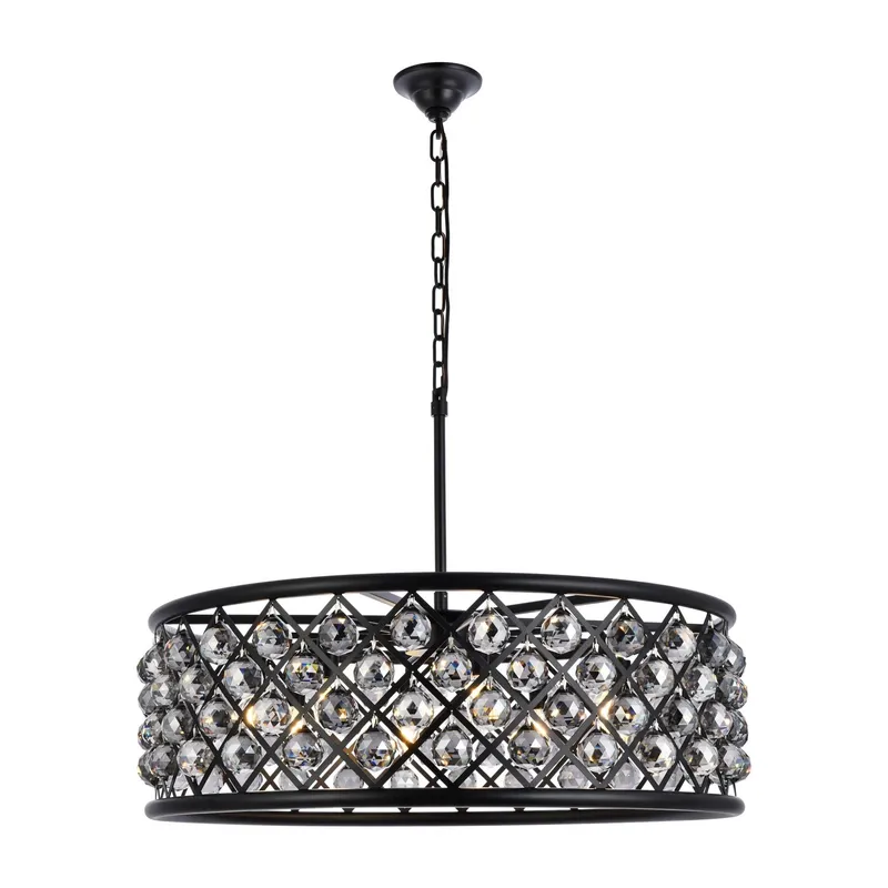 1214D32MB-SS/RC — Elegant Lighting LED Pendant Lights  