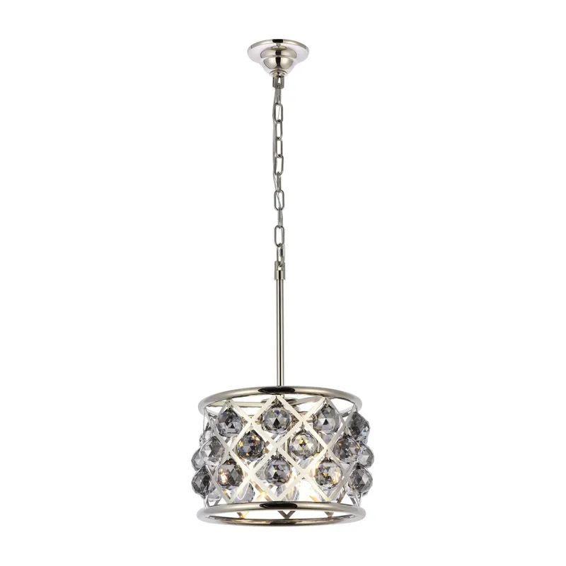 1214D12PN-SS/RC — Elegant Lighting LED Pendant Lights  