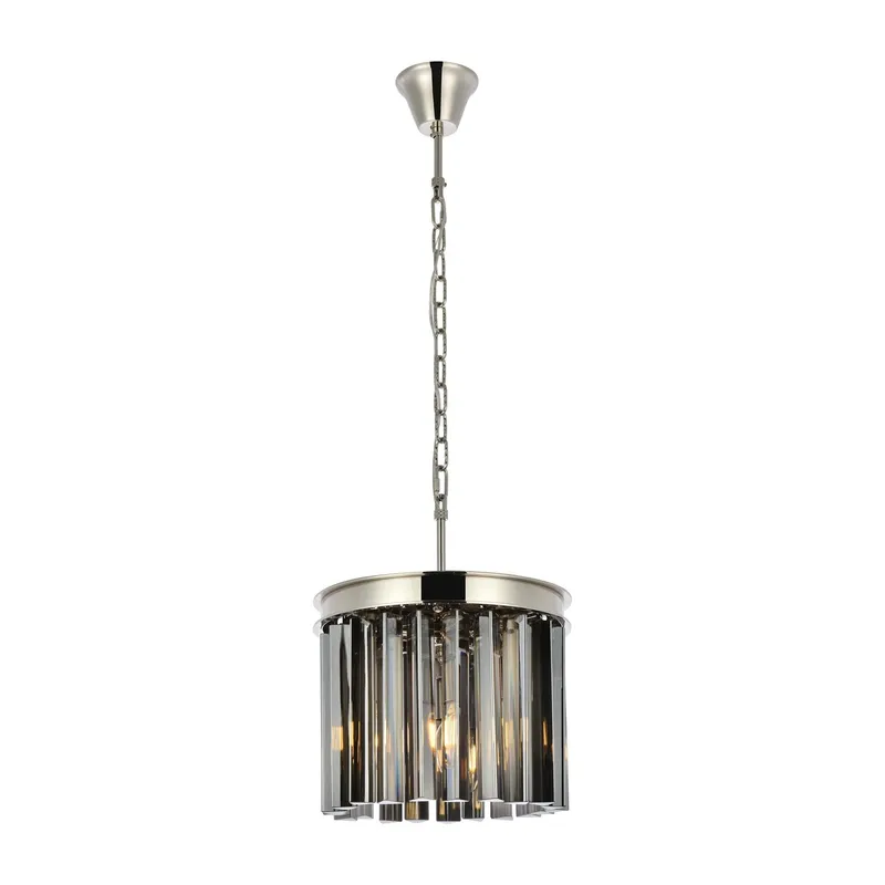 1208D12PN-SS/RC — Elegant Lighting LED Pendant Lights  