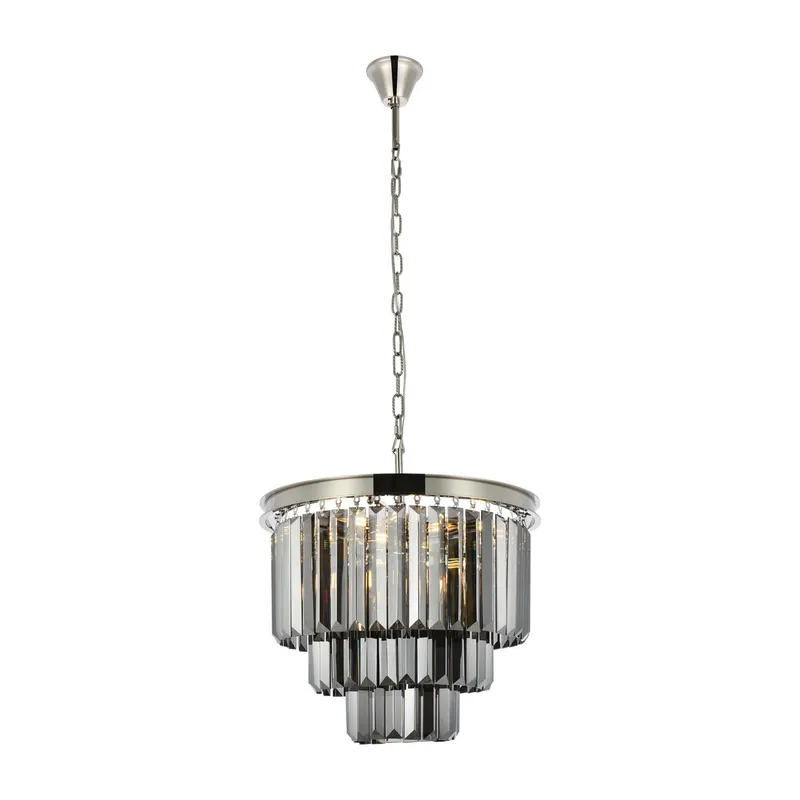 1231D20PN-SS/RC — Elegant Lighting LED Pendant Lights  