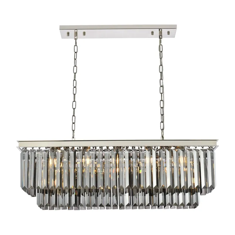 1232D40PN-SS/RC — Elegant Lighting LED Pendant Lights  