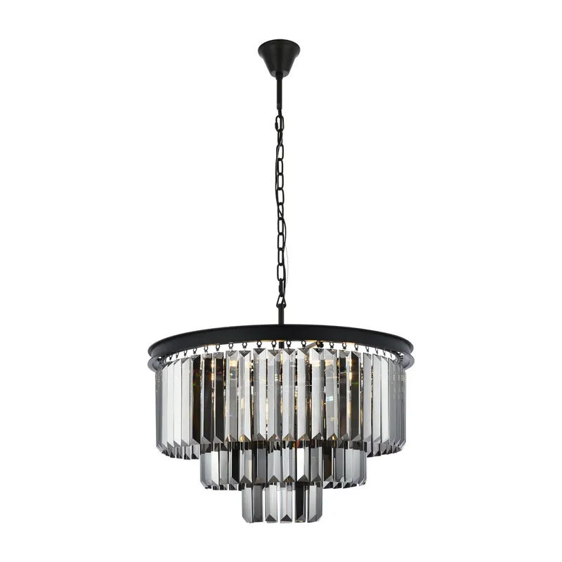 1231D26MB-SS/RC — Elegant Lighting LED Pendant Lights  