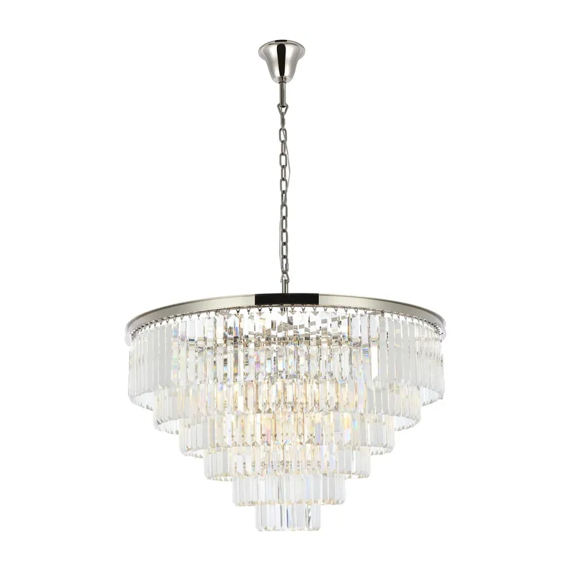 1231D44PN/RC — Elegant Lighting LED Pendant Lights  