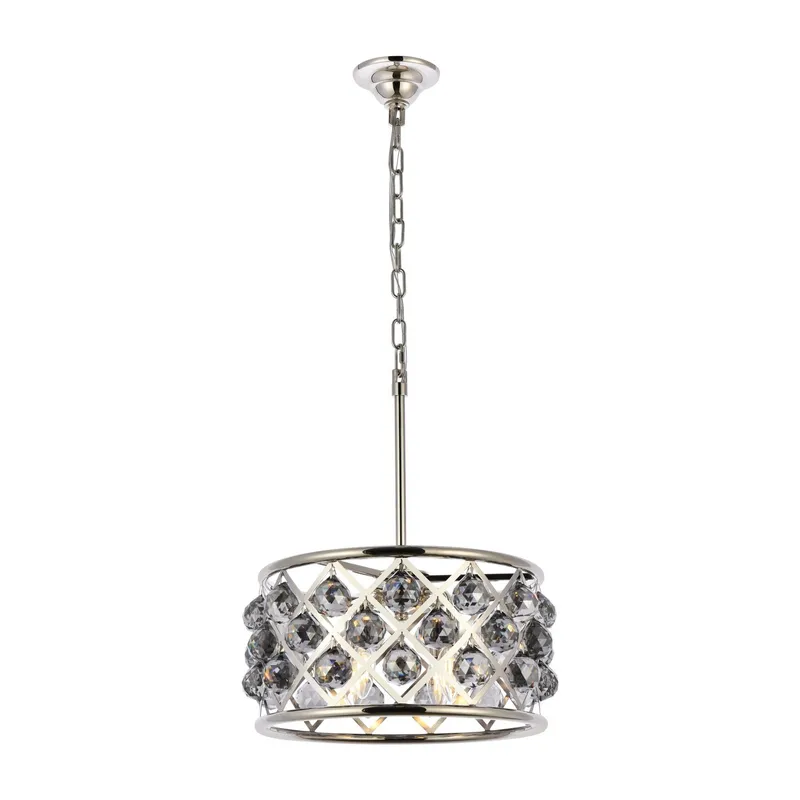 1214D16PN-SS/RC — Elegant Lighting LED Pendant Lights  