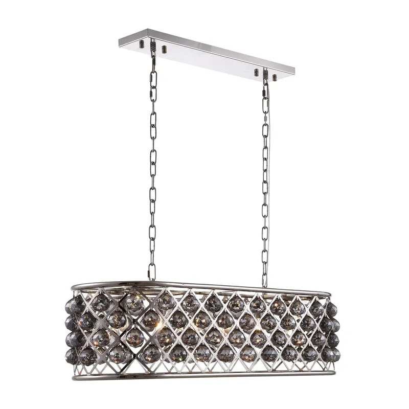 1216G40PN-SS/RC — Elegant Lighting LED Pendant Lights  