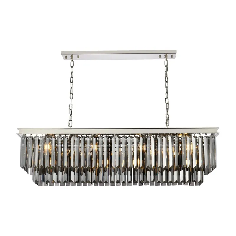 1232D50PN-SS/RC — Elegant Lighting LED Pendant Lights  