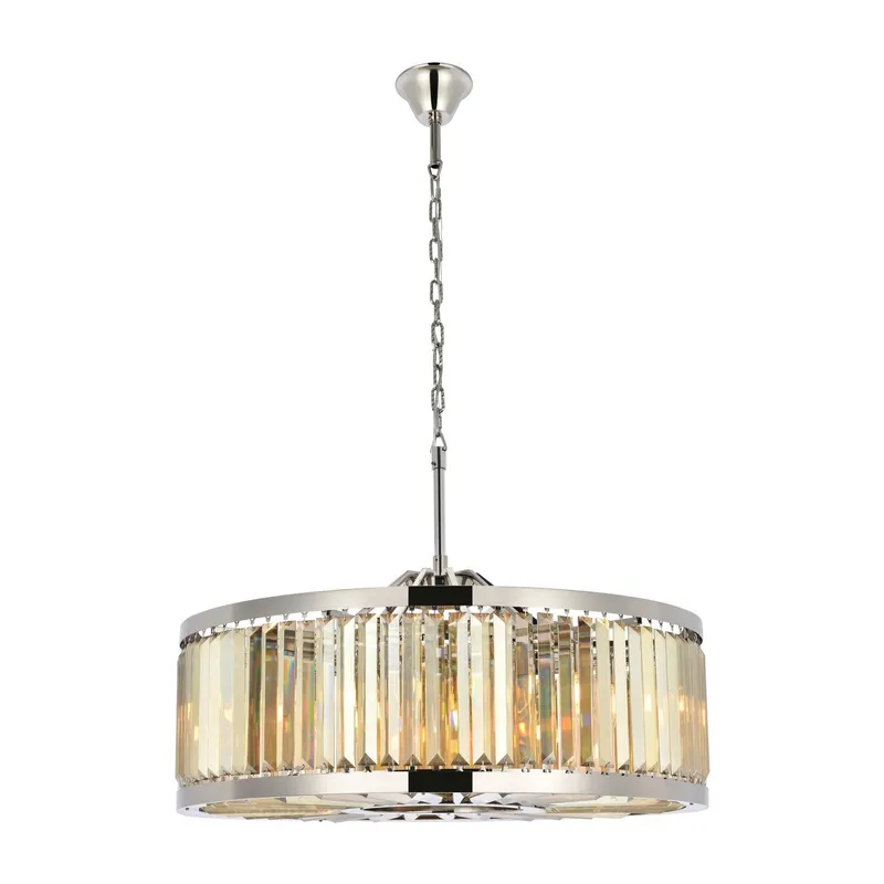 1233D35PN-GT/RC — Elegant Lighting LED Pendant Lights  