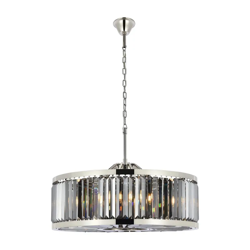 1233D35PN-SS/RC — Elegant Lighting LED Pendant Lights  