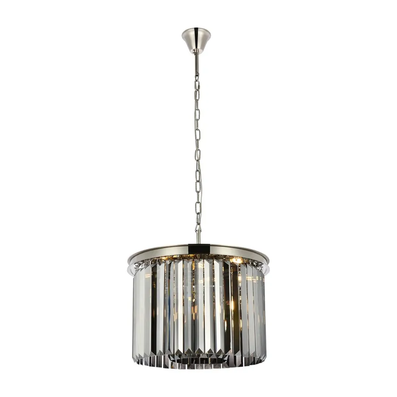 1238D20PN-SS/RC — Elegant Lighting LED Pendant Lights  
