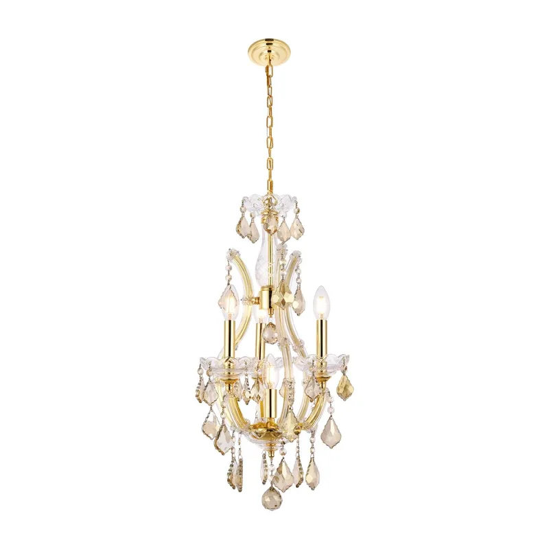 2800D12G-GT/RC — Elegant Lighting LED Pendant Lights  
