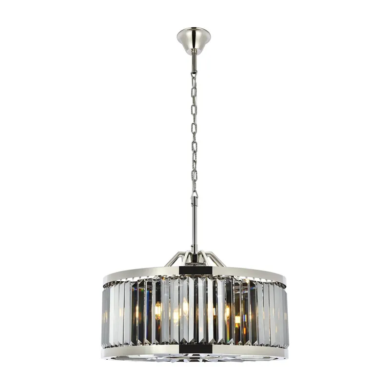 1233D28PN-SS/RC — Elegant Lighting LED Pendant Lights  