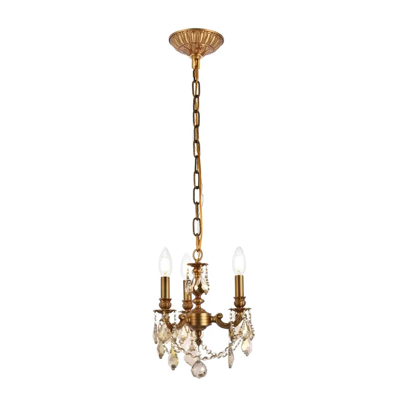 9103D10FG-GT/RC — Elegant Lighting LED Pendant Lights  