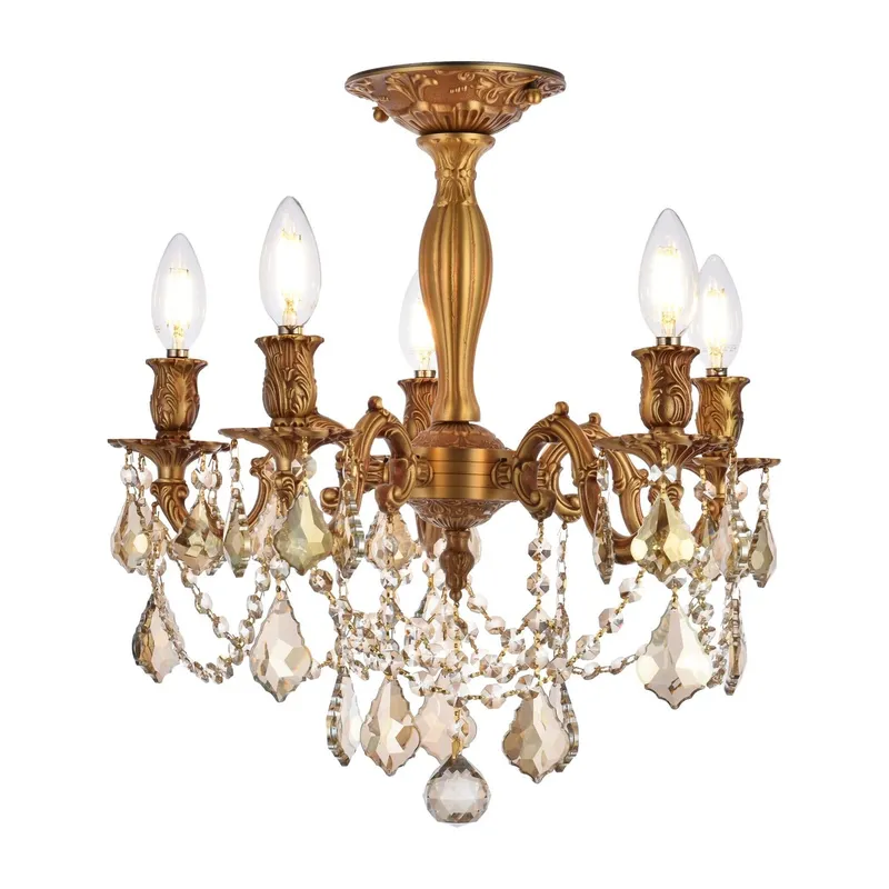 9205F18FG-GT/RC — Elegant Lighting LED Ceiling Lights  