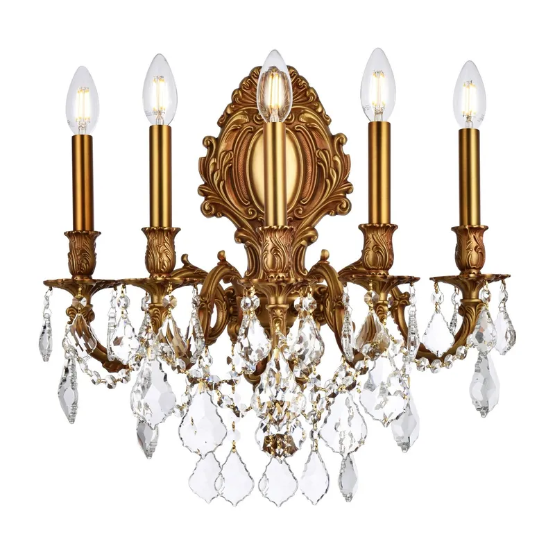 9605W21FG/RC — Elegant Lighting LED Wall Lights  