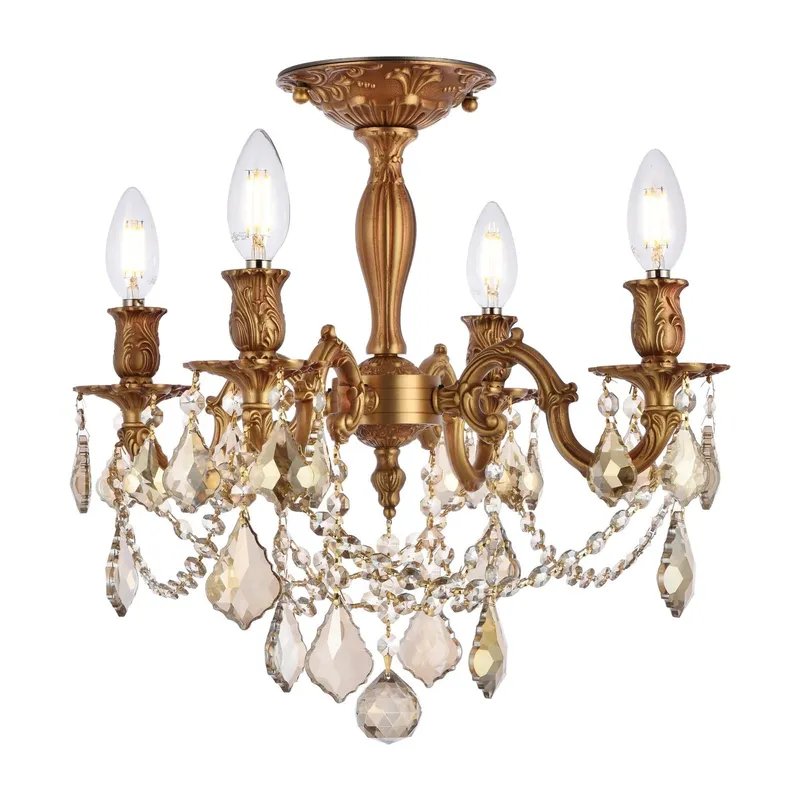9204F17FG-GT/RC — Elegant Lighting LED Ceiling Lights  