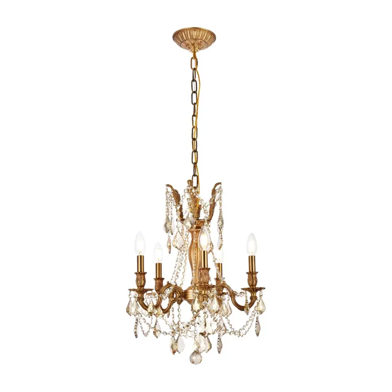 9205D18FG-GT/RC — Elegant Lighting LED Pendant Lights  