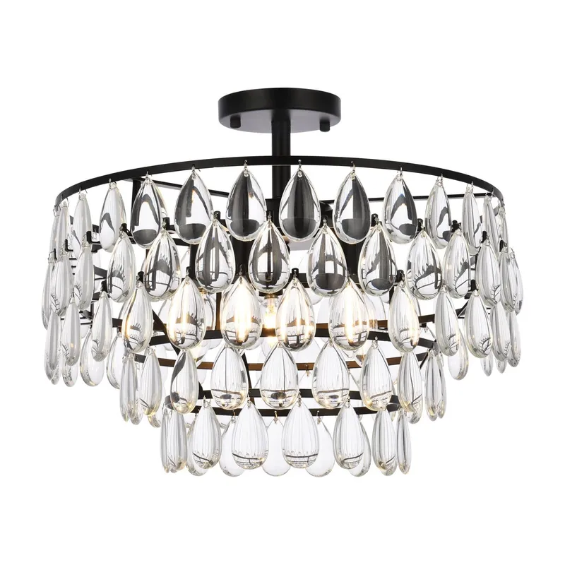 1103F18BK — Elegant Lighting LED Ceiling Lights 200.0W 