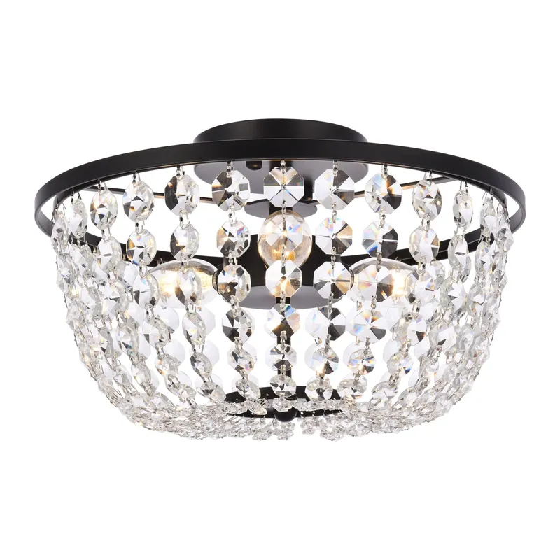 1109F13BK — Elegant Lighting LED Ceiling Lights 120.0W 