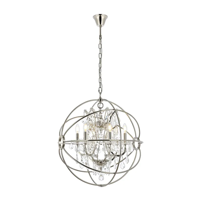 1130D25PN/RC — Elegant Lighting LED Pendant Lights  