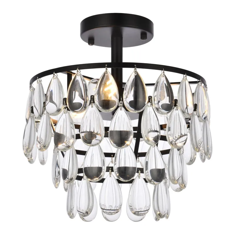 1103F12BK — Elegant Lighting LED Ceiling Lights 120.0W 