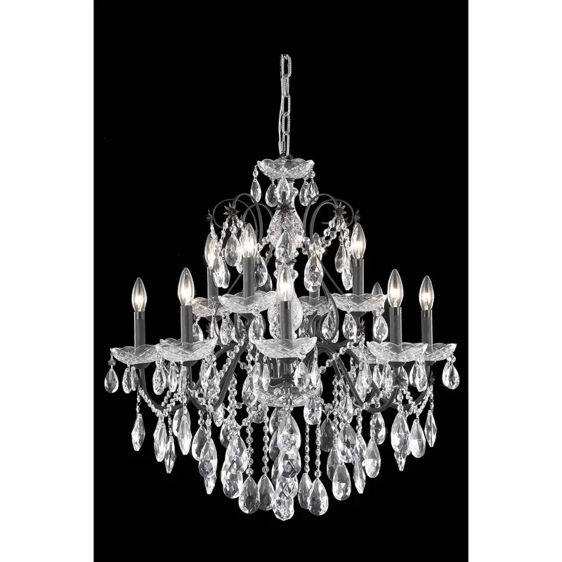 2016D28DB/RC — Elegant Lighting LED Pendant Lights  
