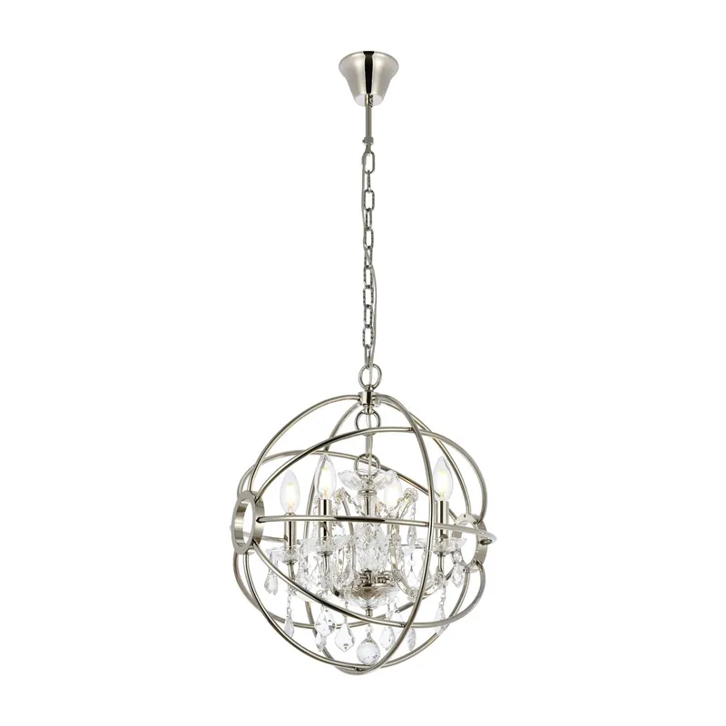 1130D17PN/RC — Elegant Lighting LED Pendant Lights  
