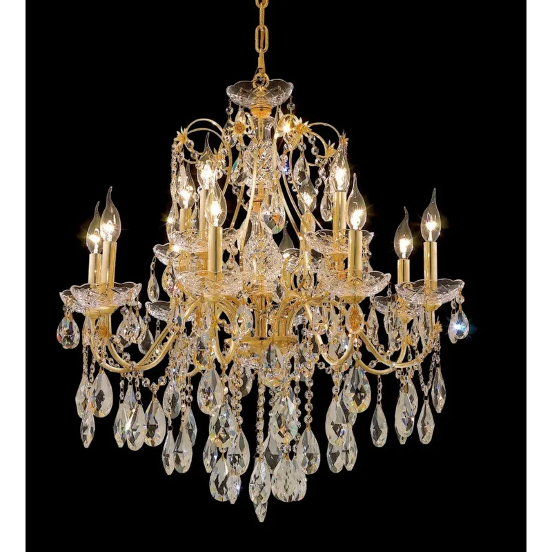 2016D28G/RC — Elegant Lighting LED Pendant Lights  