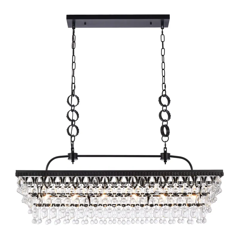 1219G40BK — Elegant Lighting LED Pendant Lights  