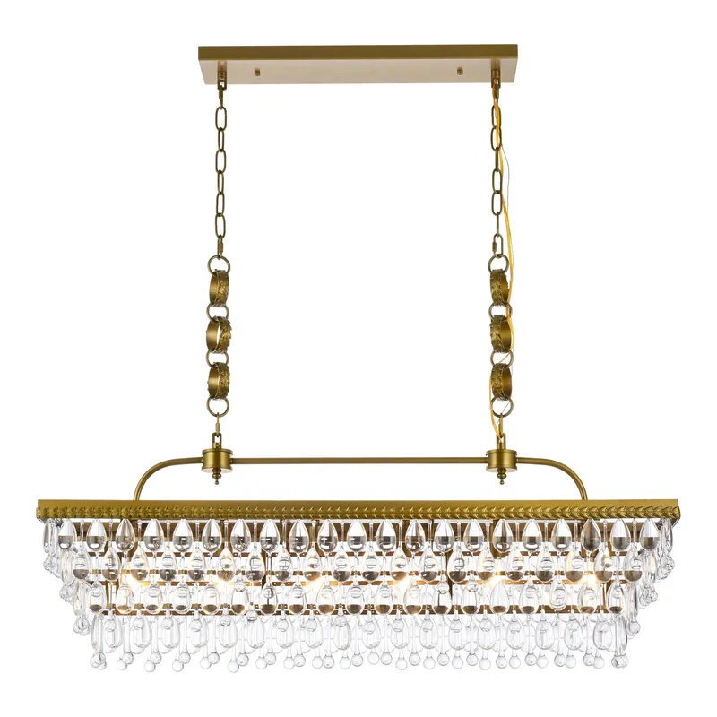 1219G40BR — Elegant Lighting LED Pendant Lights  