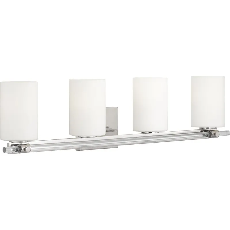 Lisbon Collection Four-Light Bath & Vanity — Progress Lighting LED Wall Lights  